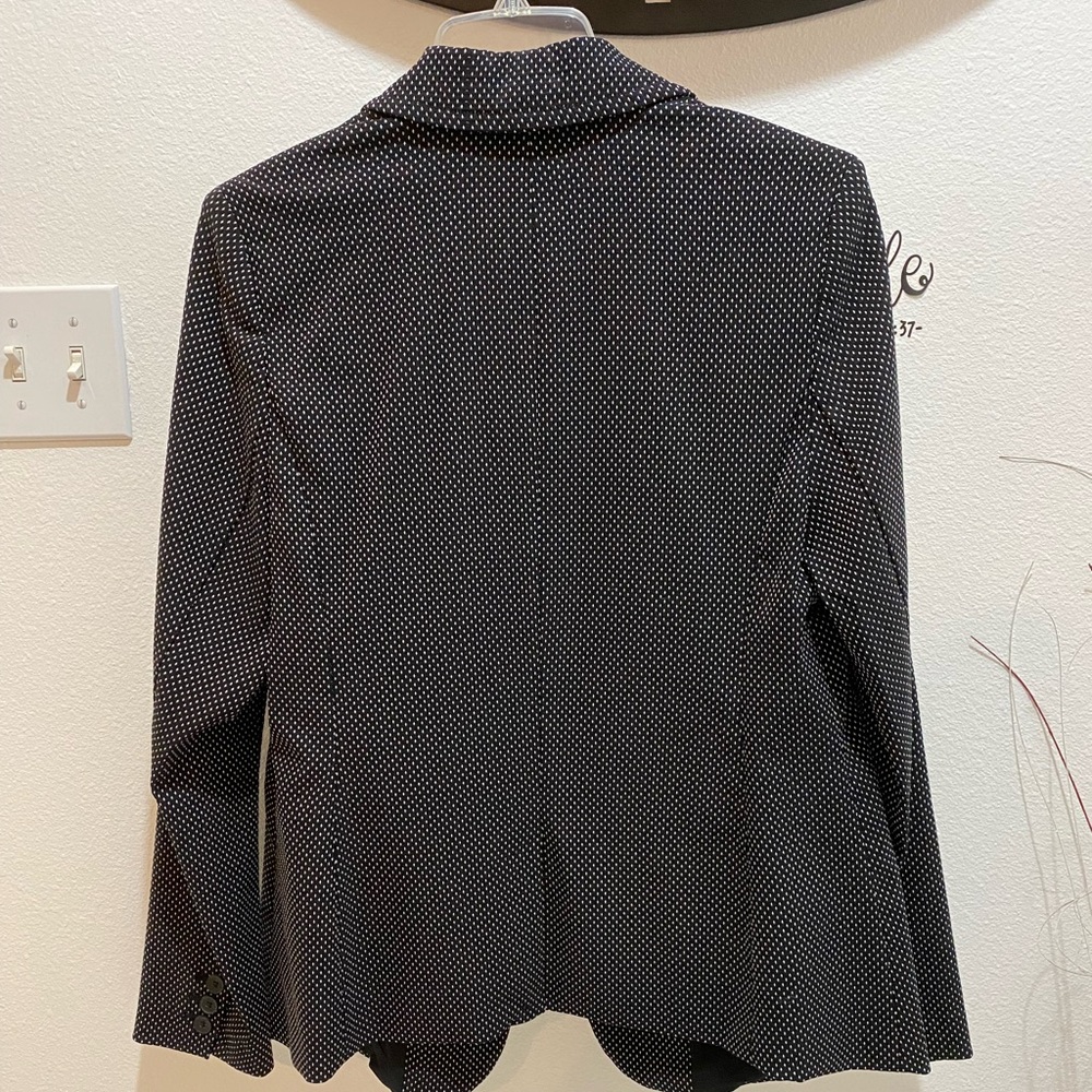 Lane Bryant Ladies Black & White Speck Blazer - 16 - Picture 11 of 12